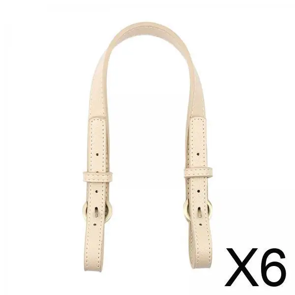 

Khaki Leather Bag Handle Strap Durable Replacement for Shoulder Bags Handbags DIY Craft Supplies