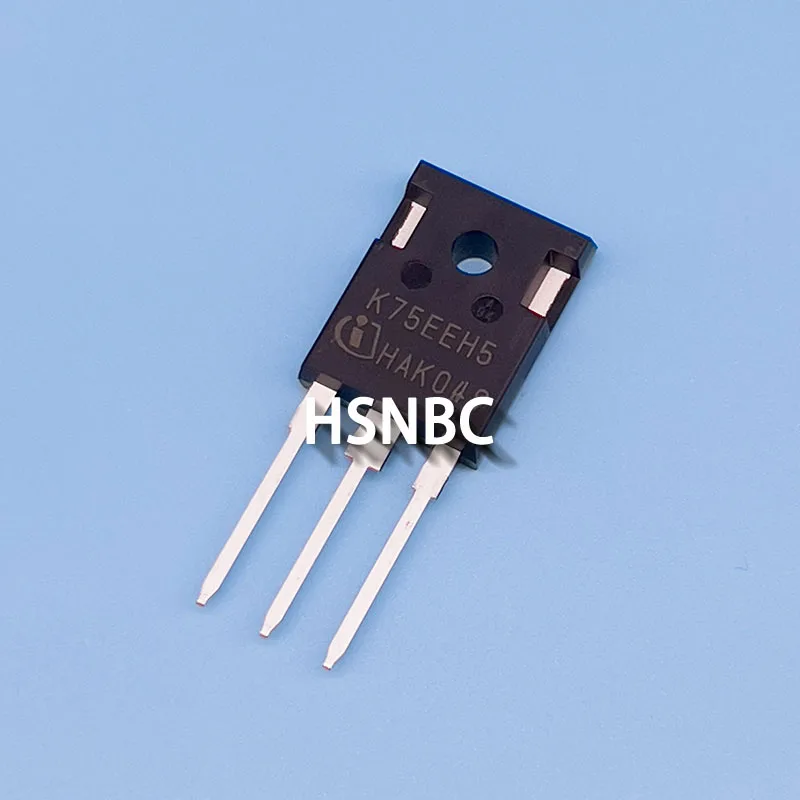 10Pcs/Lot K75EEH5 IKW75N65EH5 TO-247 600V 75A IGBT Power Transistor 100% Brand New Imported Original