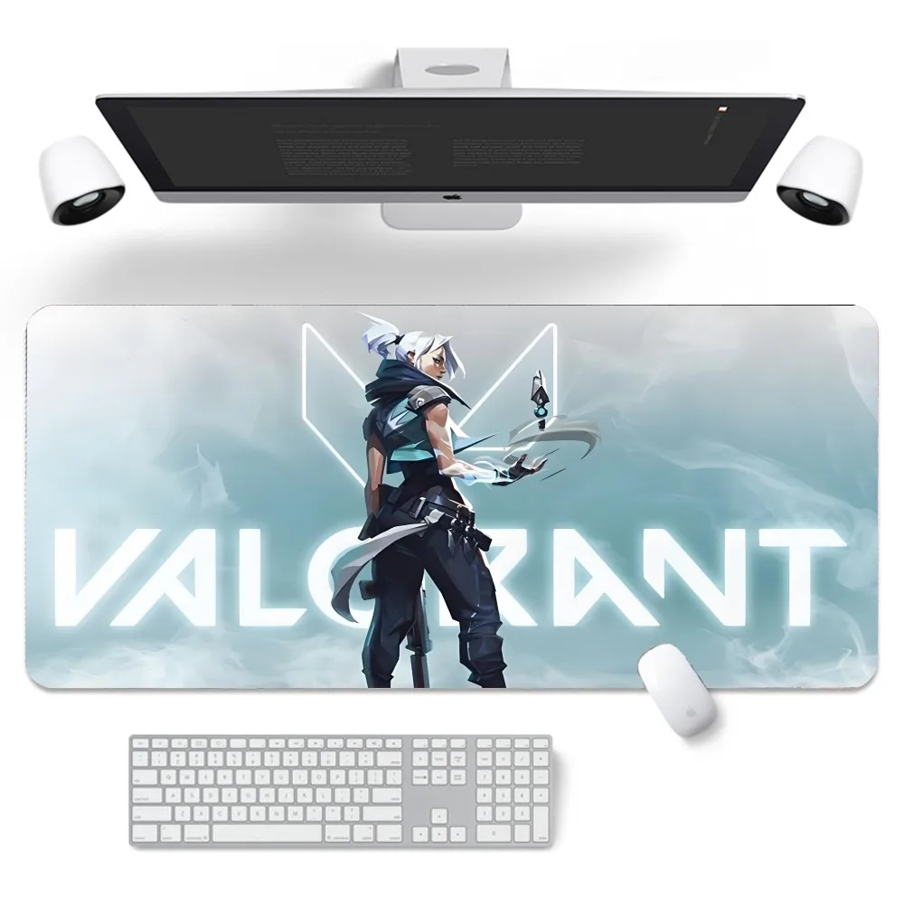 J-Jett V-Valorant Mousepad New Arrivals Large Gaming Mousepad L XL XXL Gamer Mouse Pad Size For Keyboards Mat