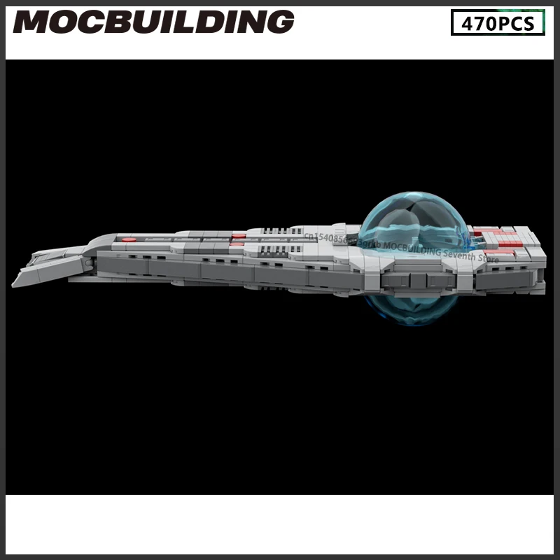 Famous Space Movie Series Model Starships MOC Buildding Blocks DIY Assembly Bricks Creative Battle Ship Toys Collection Gifts