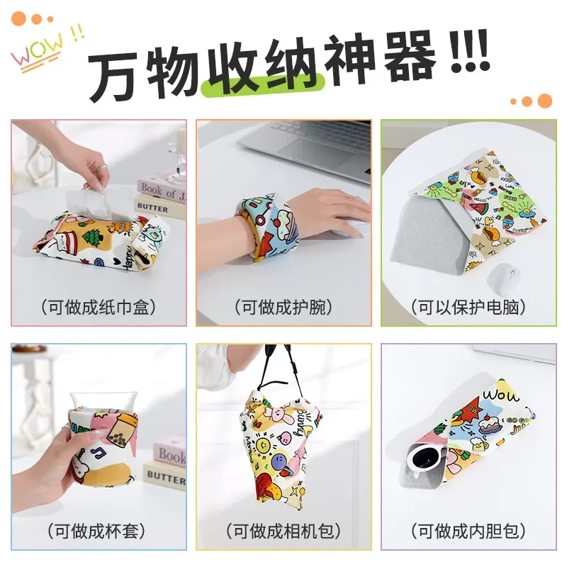 Foldable Camera Bag Camera Damage Prevention Self-Adhesive Wrapping Cloth Magic Sticky Cloth Camera Accessories