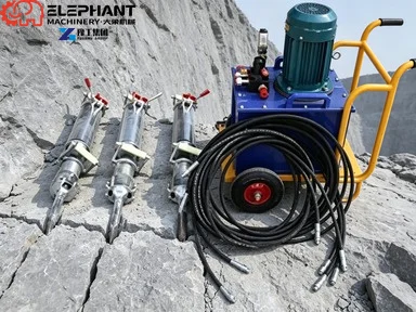 Excavator Mounted Rock Splitter Excavator Hydraulic Driven Rock Splitter As Excavator Attachment