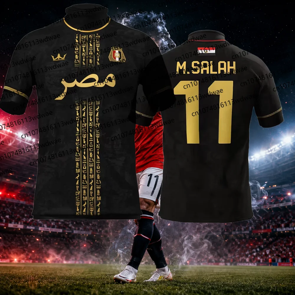 Egypt Style clothing Football Jersey Quick-Drying Salah 11 Jersey Outdoor football Jersey training Special Edition Kid T-shirt