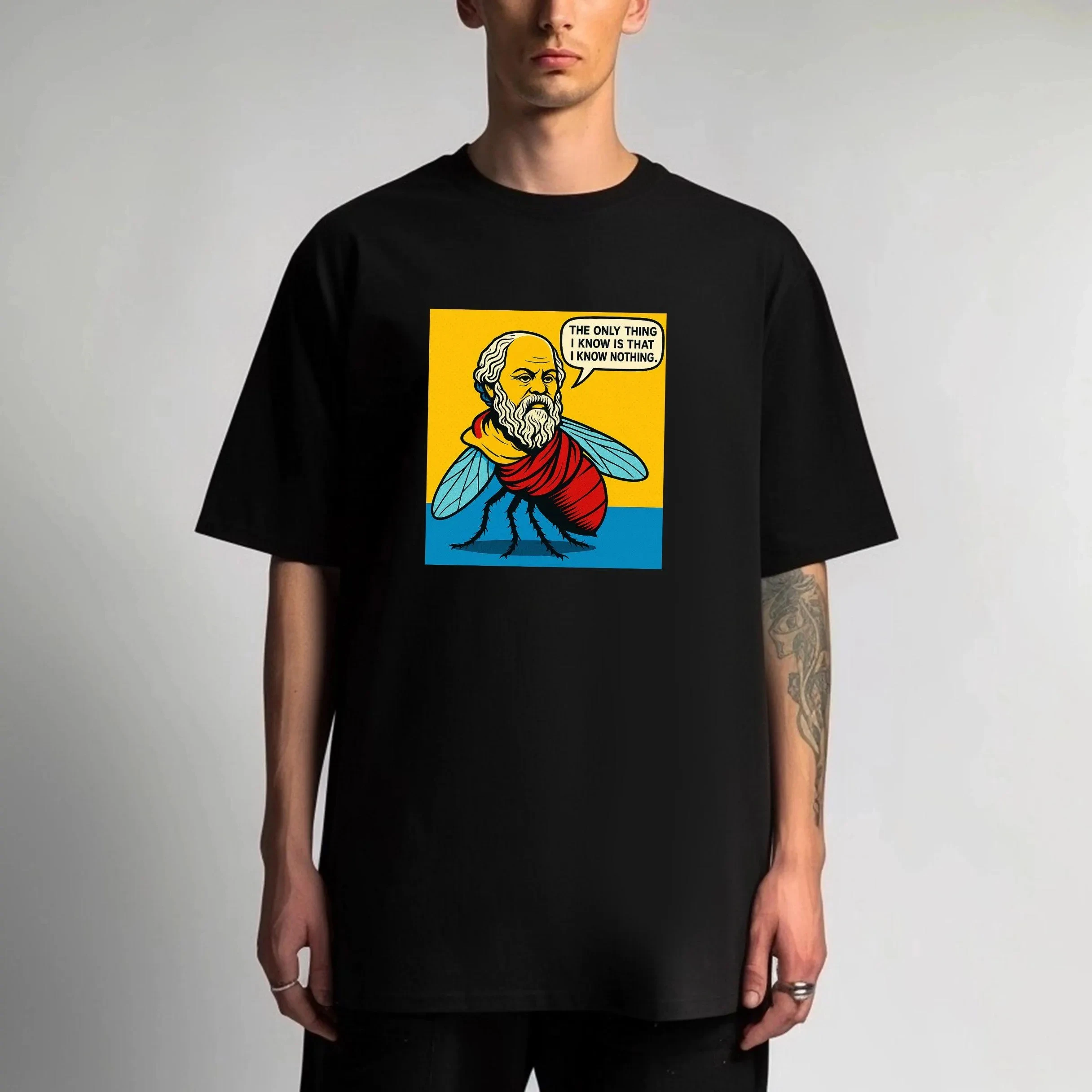 Sócrates philosophiques Gadfly Tee Philosophes Tshirt Cadeau philosophique Professeur de philosophie Chemise Philosophie Étudiant Tee Vintage