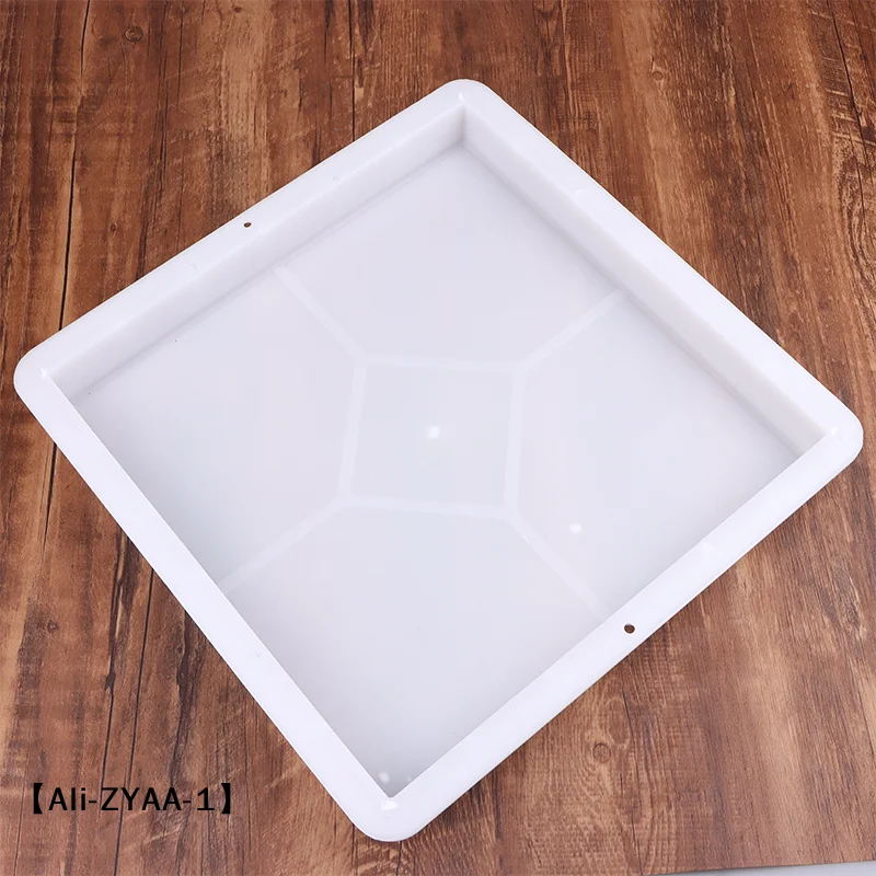 【A】DIY Practical Path Lawn Paving  Brick Mold Garden Courtyard Stone Road Concrete Pavement Walk Maker Mold Imitation Tools view 4