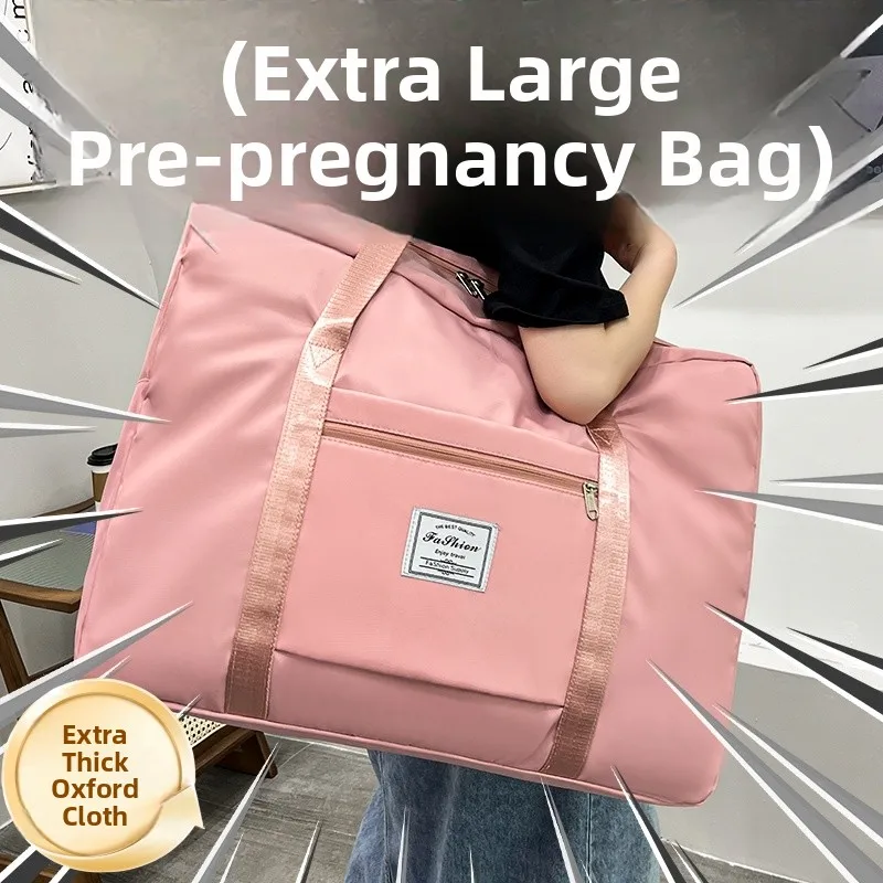 

Large Capaci Materni Hospital Bag Storage Bag ort Trip Travel Bag for Mothers And Infants Lightweight Ox Cloth Bag