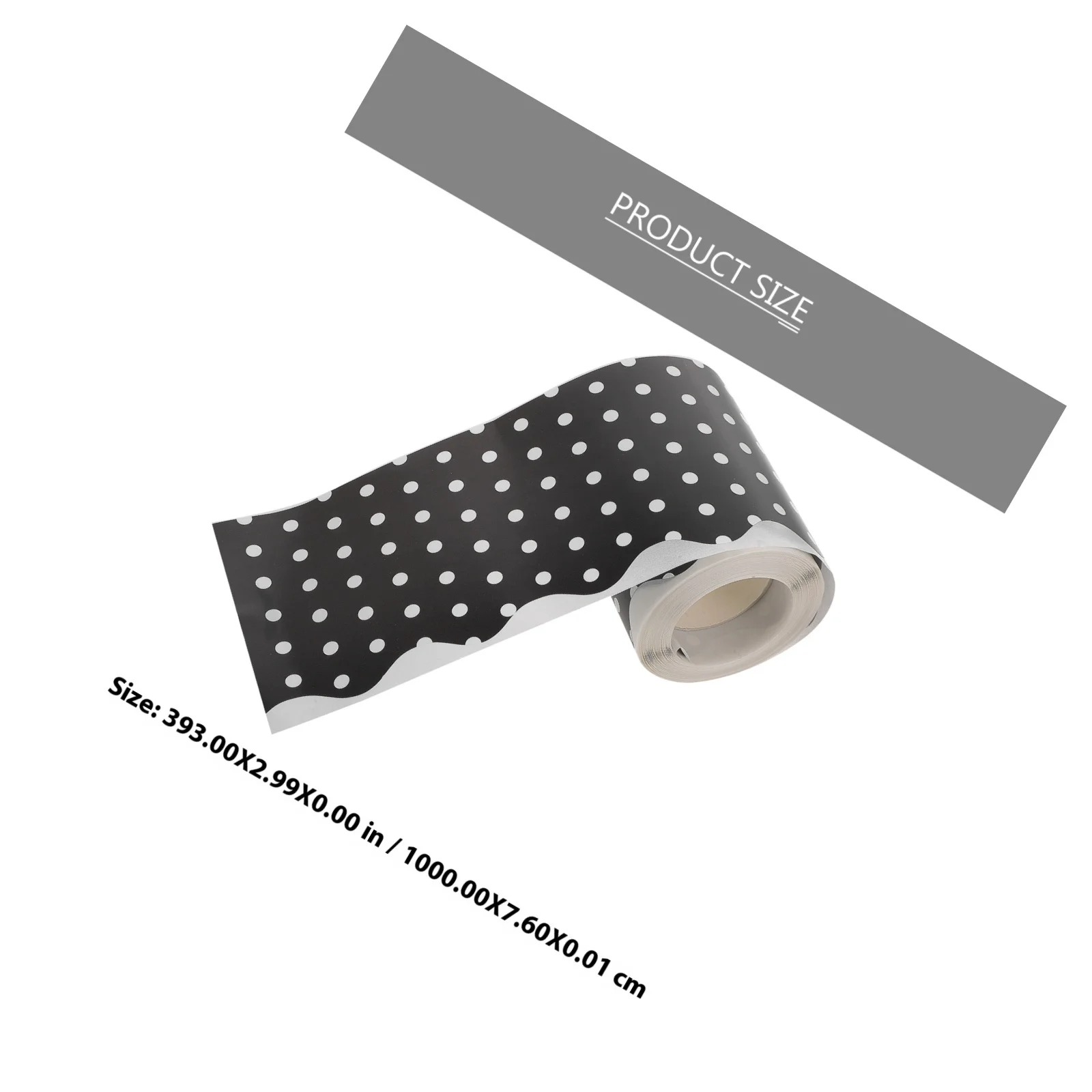 Wave Dot Stickers Premium Material Smooth Surface Decorate Classrooms Offices Walls Adhesive Border Trim Lovely Border Sticker