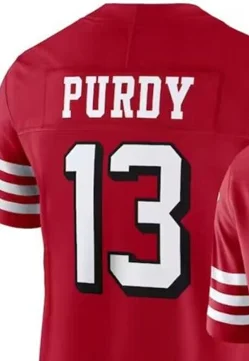 Custom  Jersey #5 Josh Dobbs #13 Brock Purdy #85 George Kittle #23 Christian McCaffrey F U S E Stitched Jerseys