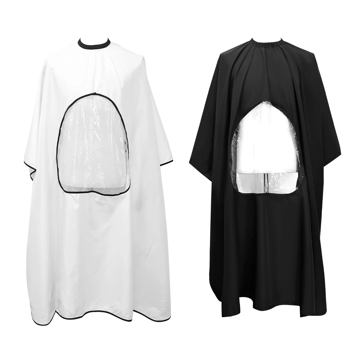 

Salon Hairdresser Haircut Apron Cutting Cloth Pro Waterproof Transparent Watch Phone Hairdressing Cape Barbershop Styling Supply