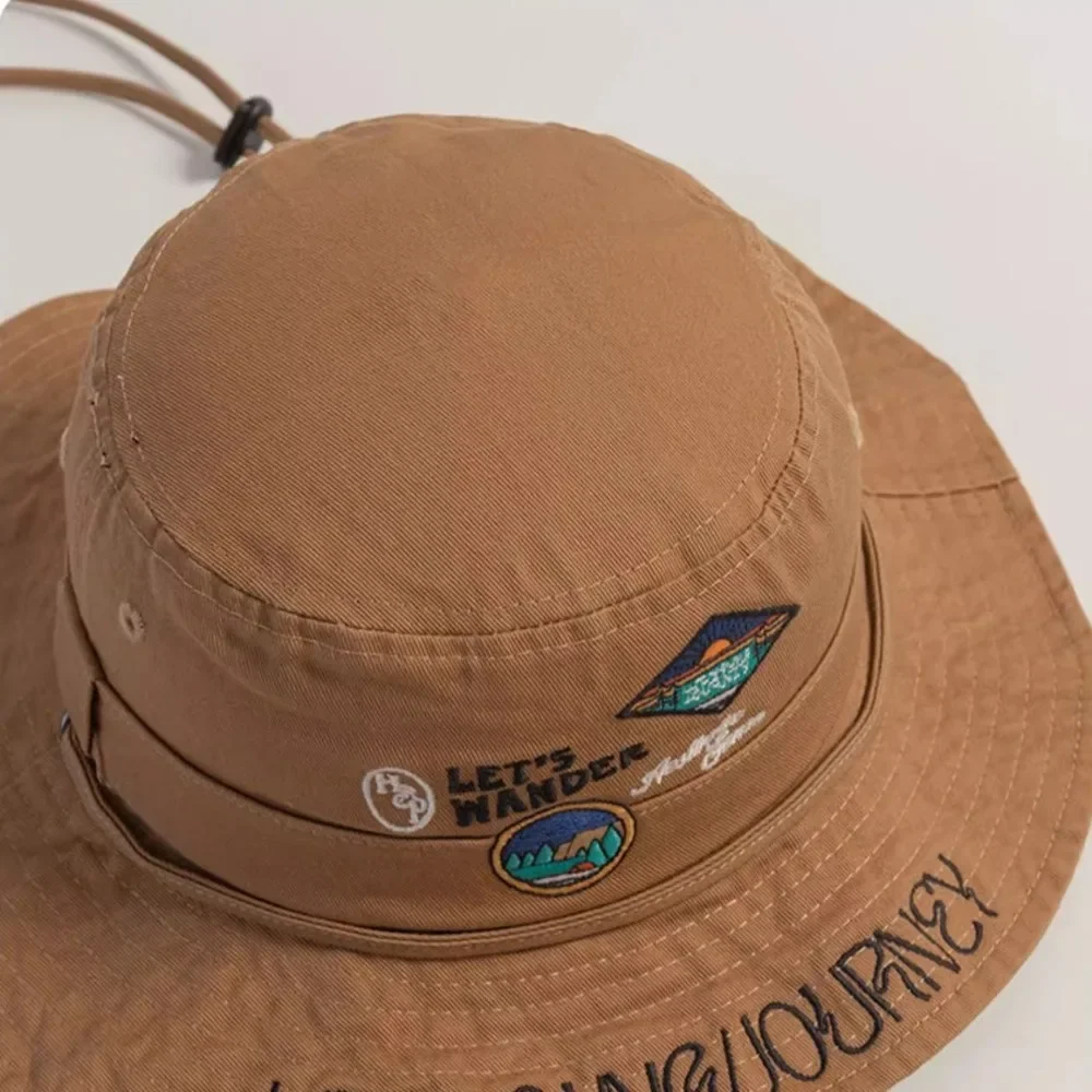 صياد قبعة النساء الرجال طوي مقاوم للماء الصيف الشمس المضادة للأشعة فوق البنفسجية حماية التخييم التنزه تسلق الجبال قبعات قبعة من أوت دور