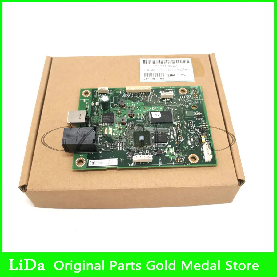 Original G3Q75-60001 G3Q74-60001 PCA ASSY logic Motherboard Formatting Card for HP M227 M227fdw M227sdn M227fdn