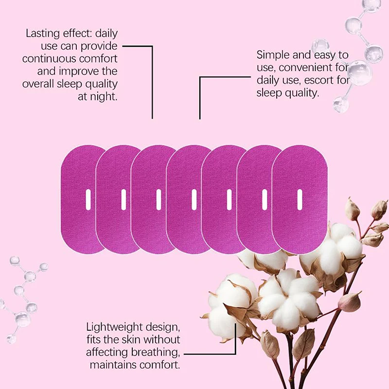 Improve Sleeping Promoting Better Breath Portable Night Sleep Mouth Orthosis Tape Stop Snoring Patch Nose Breathing Correction+~