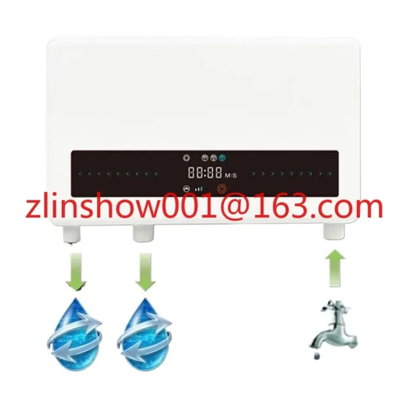 Air Dryer, Magnetizer, Water Flow Sensor, Statix Mixer and Venturi all-in-one System Generator ozone laundry washing machine