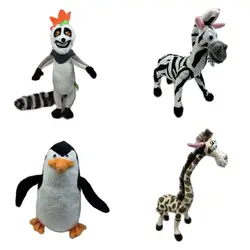 20-40cm Madagascar King Julien XIII peluche, Lemur Baby Gift, bambola per bambini a forma di scimmia a braccio lungo a forma di scimmia morbida peluche