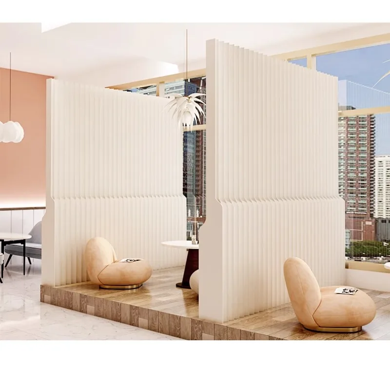 Screen office partition porch  baffle bedroom  artifact folding baffle wall simple self-installation