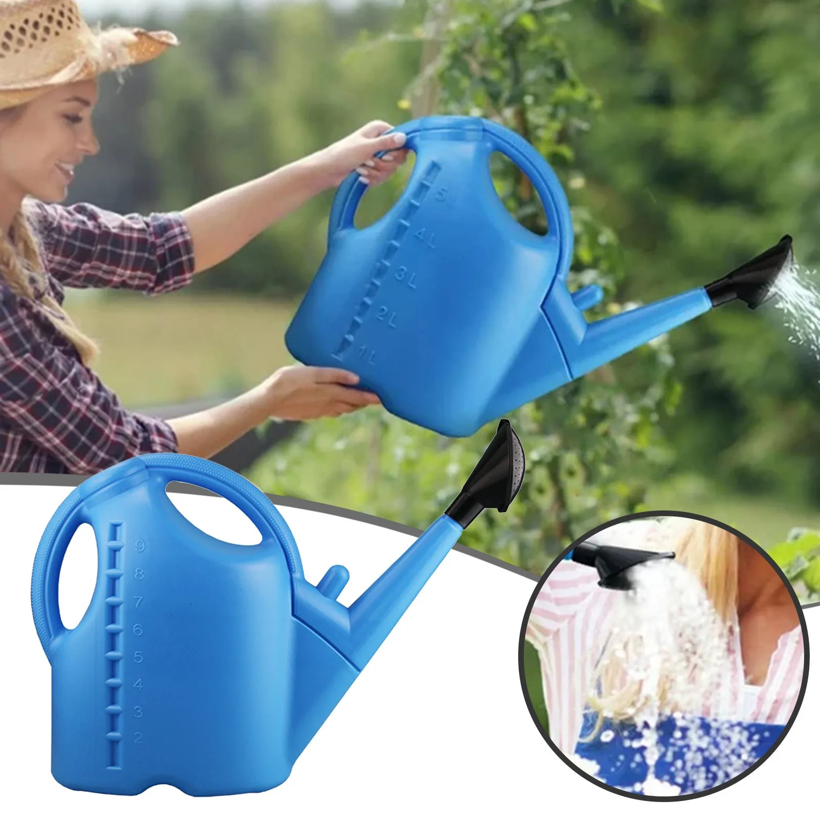 Detachable Watering Can Large Capacity Watering Can Watering Pot Long Spout Water Can Durable Watering Funnel for Indoor Plants