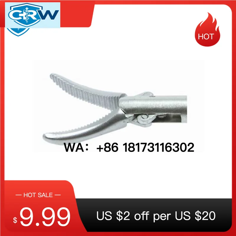 CRW 5mm   Instruments Curved Dissecting Forceps