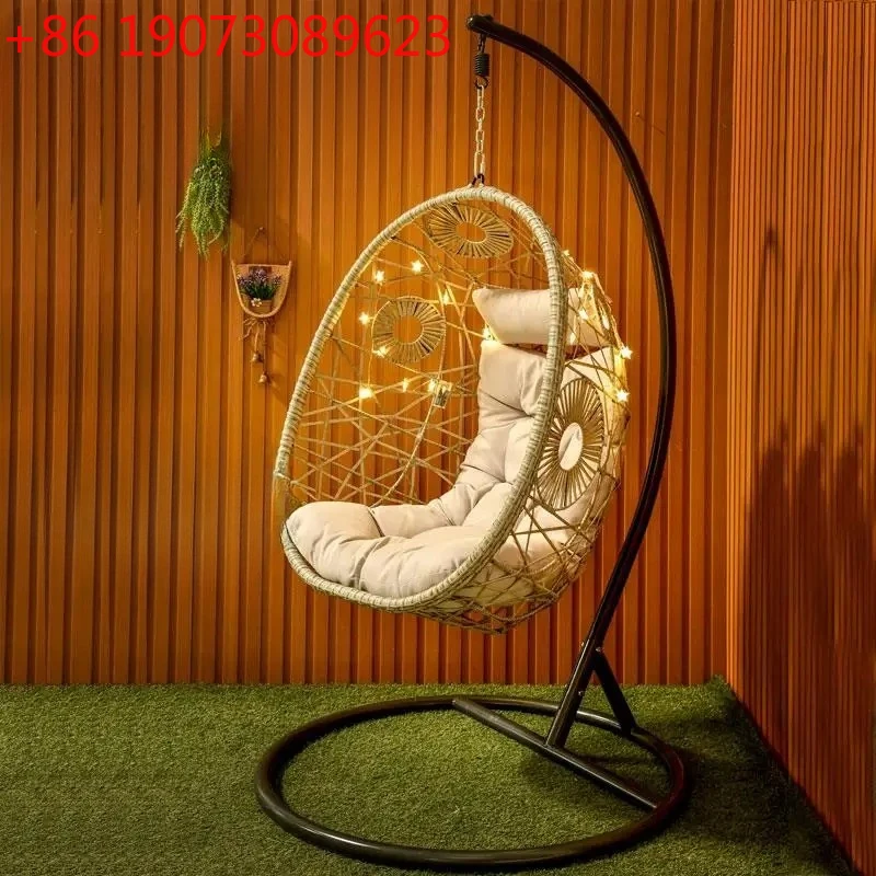 

Balcony Swings Hanging Basket Net Red Outdoor Nordic Rocking