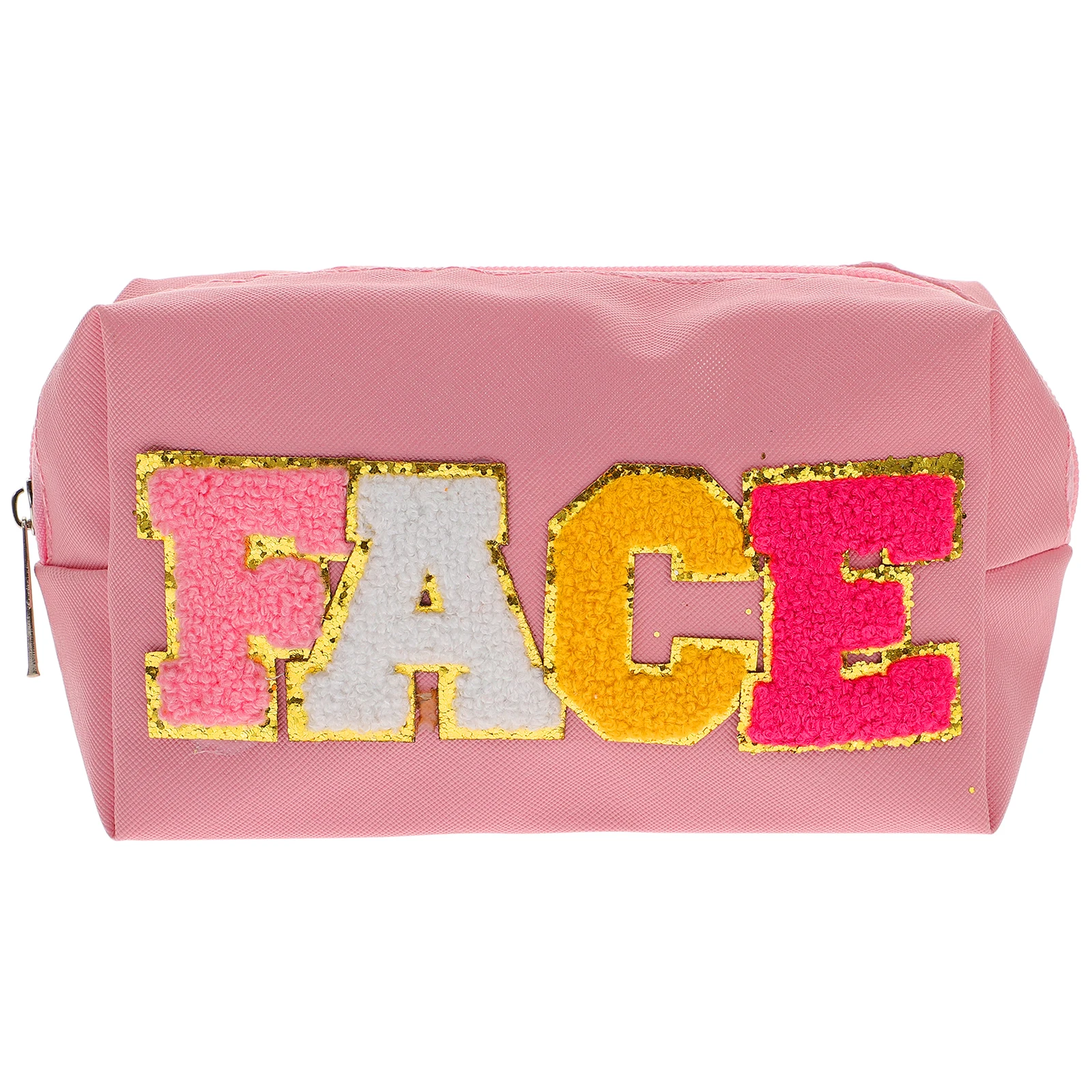 

Large Capacity Bag For Women Embroidery Design Toiletries Storage Pouch Travel Makeup Organizer With Zipper Portable