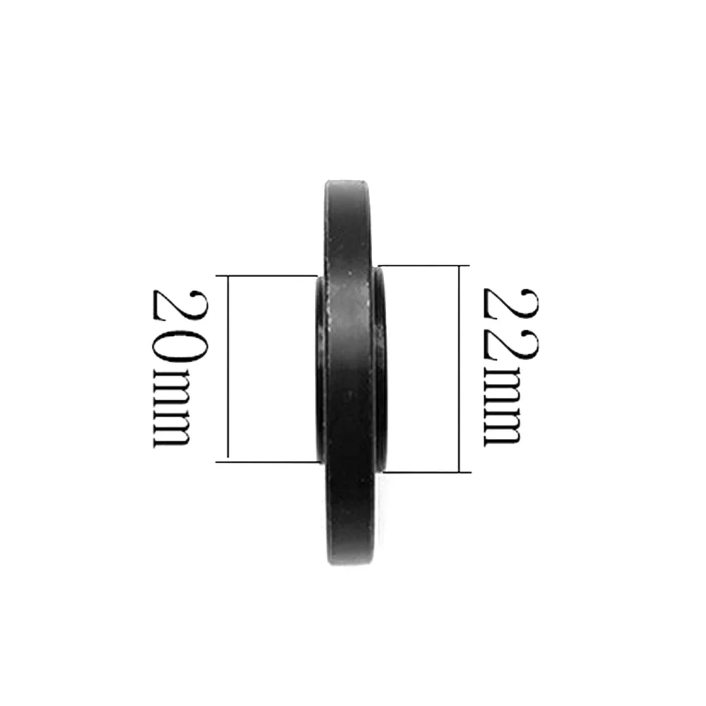 1 Pair Angle Grinder Inner Outer Flange Nut Accessory Thread Replacement Tools for 20mm and 22mm Bore Cutting Discs