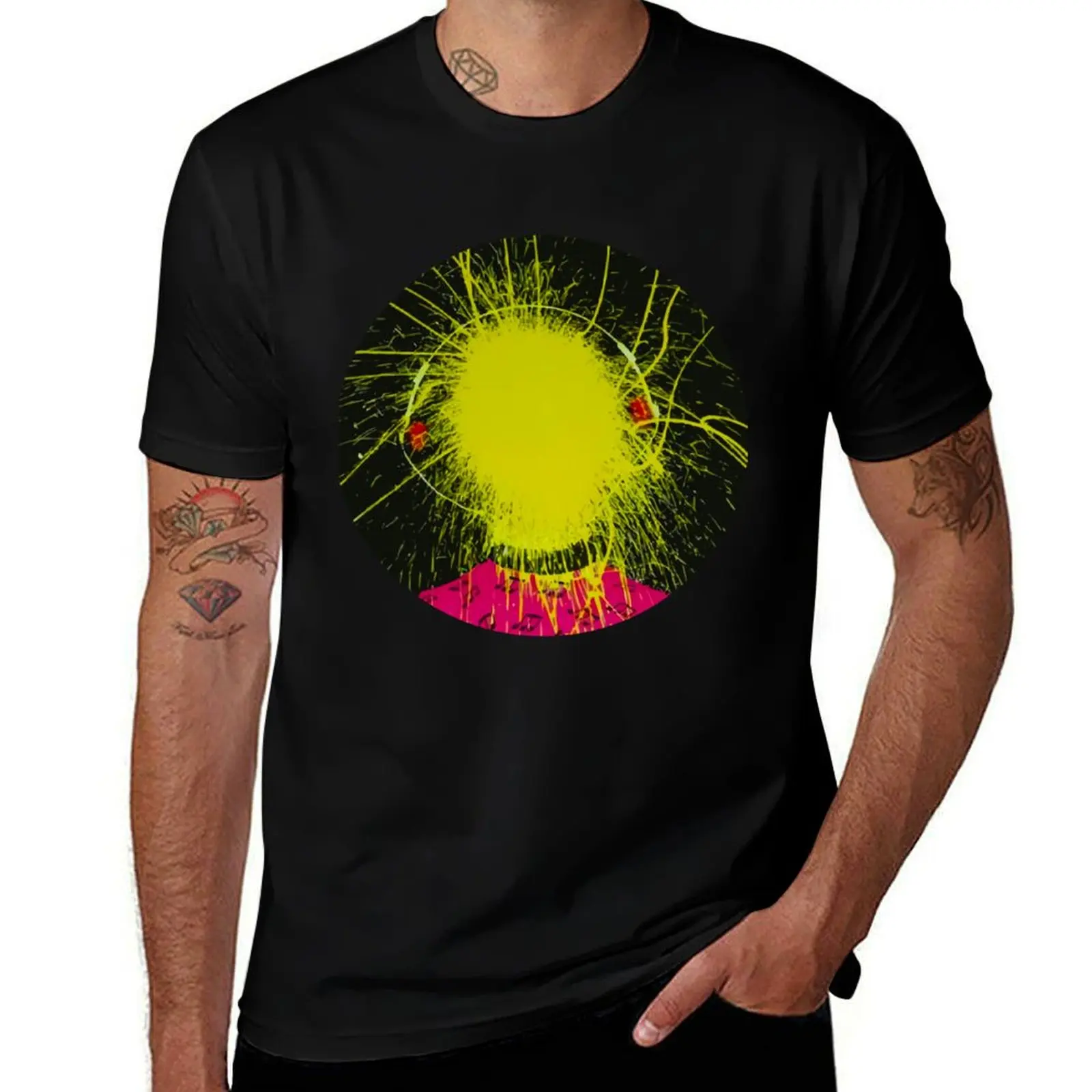 Triple J Exploding T-Shirt man t shirts for men casual T-Shirt