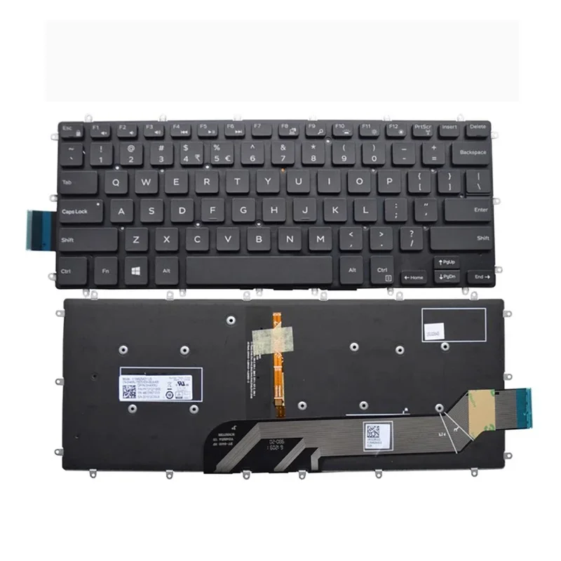 New Keyboard with backlit for DELL 7378 7460 7466 7569 7579 7368 13-5000 5368