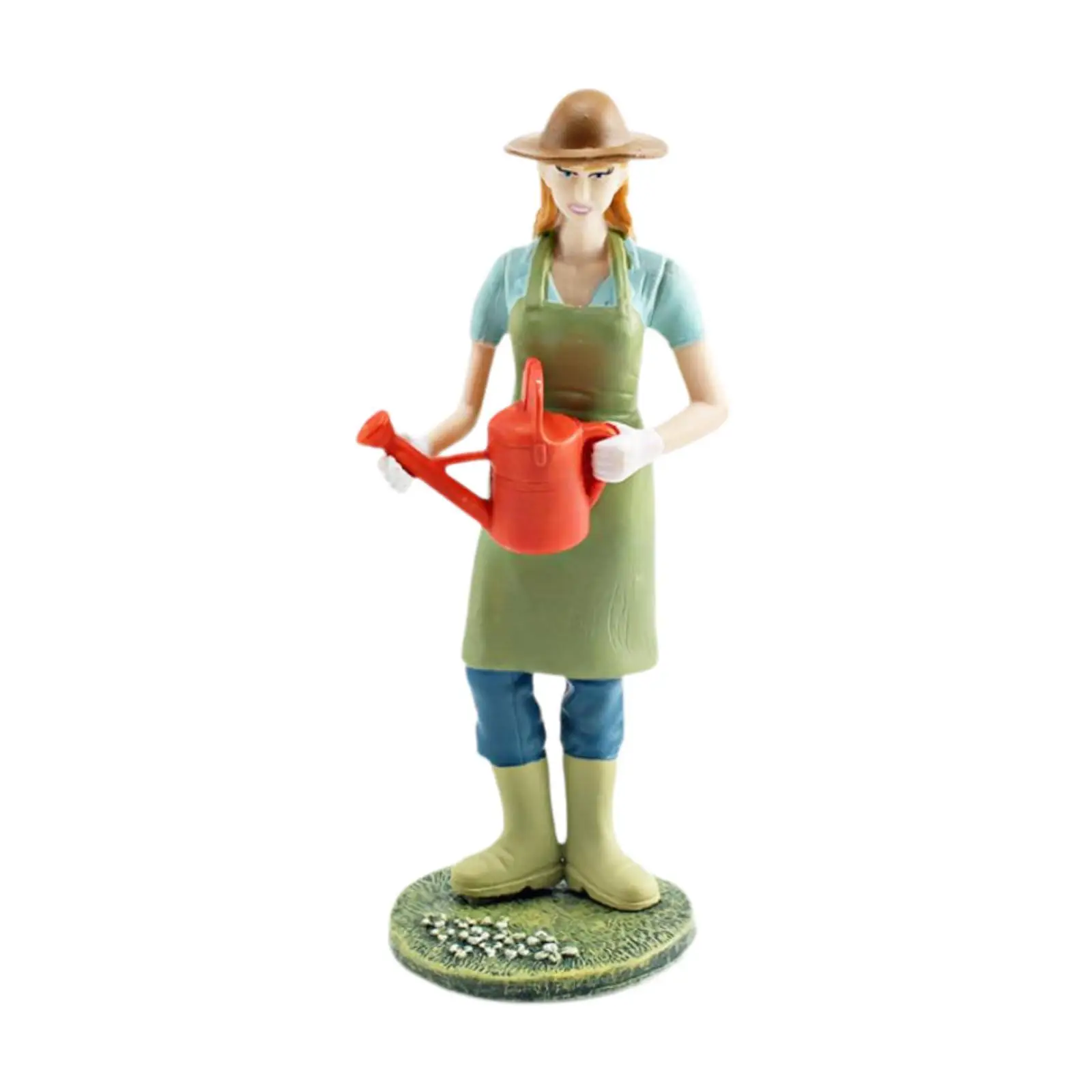 Miniature Figure Set Hand Painted PVC Professional People Model for Architectural Sand Table DIY Decor