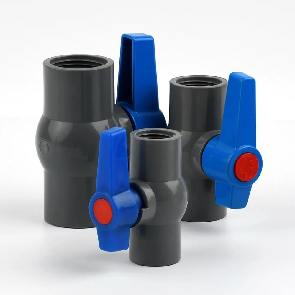 1pc Grey PVC 1/2~2