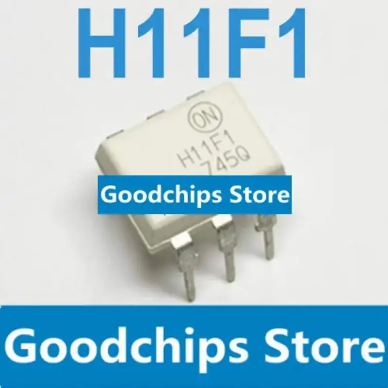 5pcs H11F1 white optocoupler in-line DIP6 optocoupler isolator original imported chip DIP-6