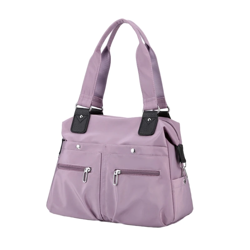 Handbag Nylon Bag Large Capacity Shopping Bag Versatile Shoulder Bag for Girl Women Fashion Trendy Bag Splashproof Bags