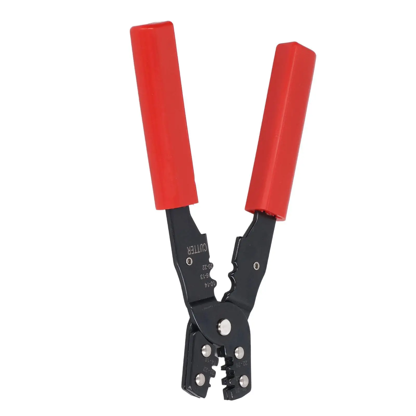 Portable Terminal Crimper Tool & Wire Stripper Cutter - Easy Use, Versatile Design for Efficient for connector Applications