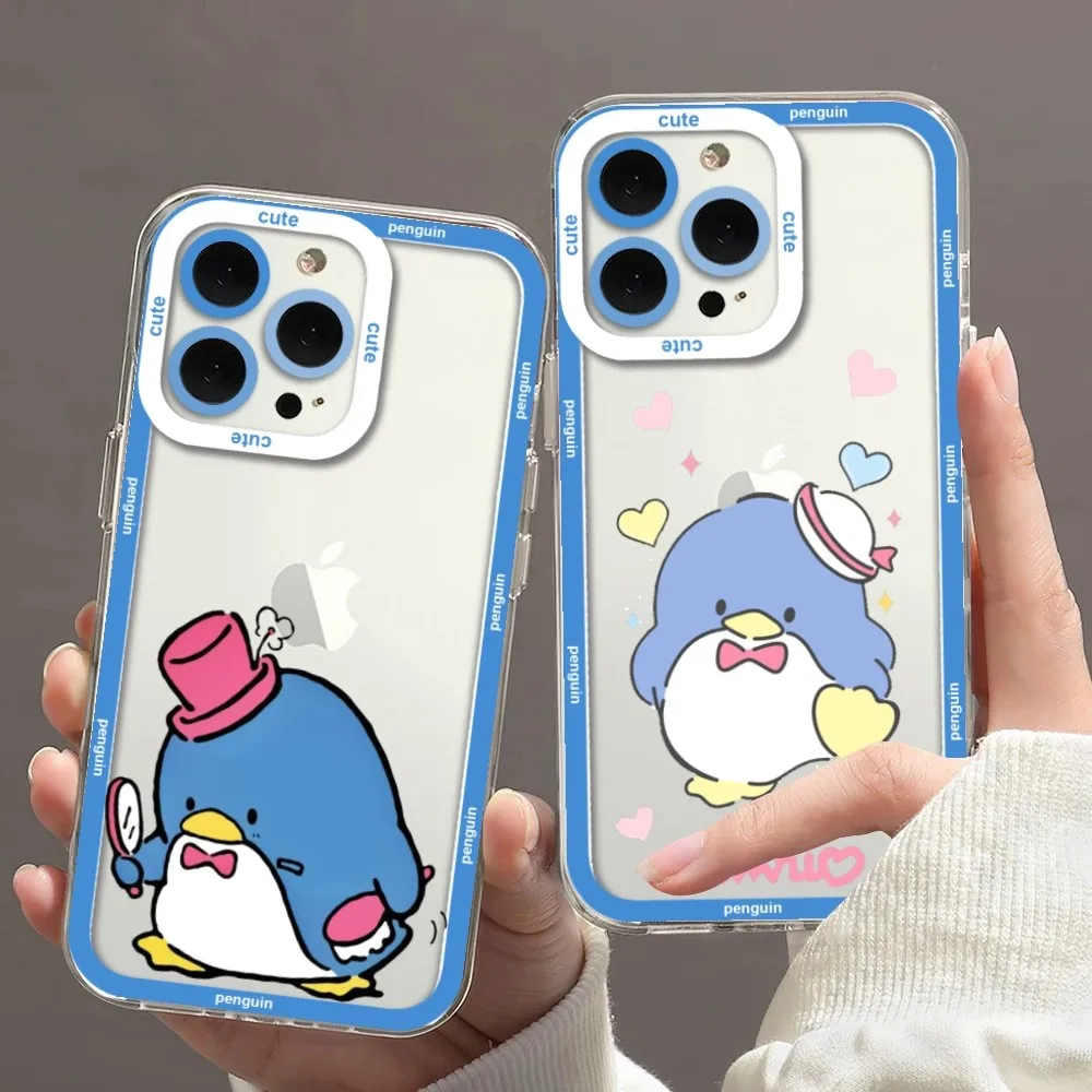 Cute T-TuxedoSam Cartoon Phone Case For IPhone 11 12 13 Mini Pro Max 14 Pro Max Case Shell