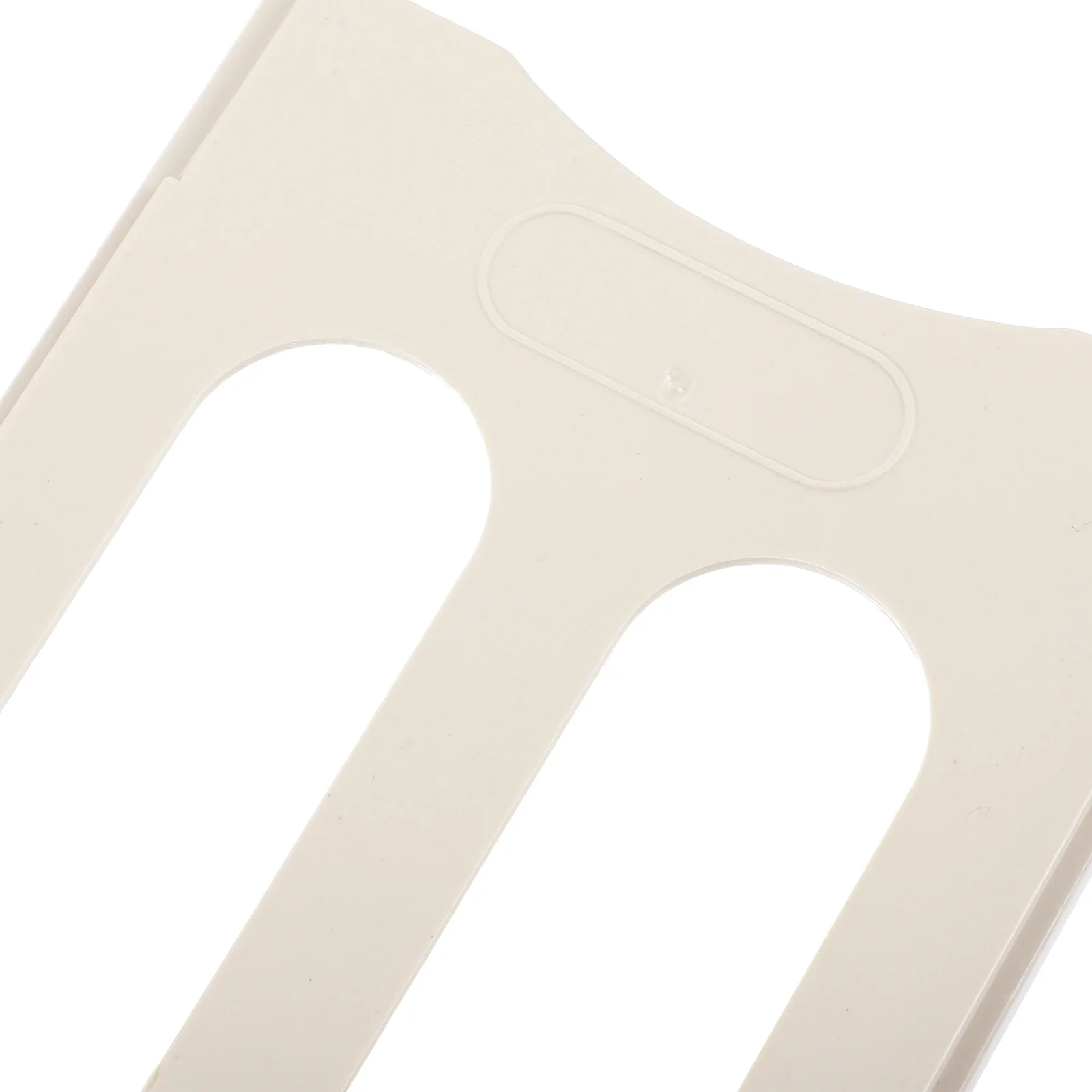 1pc Plastic Time Cards Holder Rack Multi-Grid Card Slot Organizer For Office Warehouse Storage Labels Management