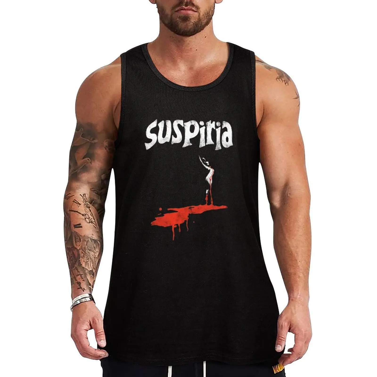 

Suspiria Tank Top sports clothes for men Men's sports t-shirt Sleeveless T-shirt t-shirt Men's