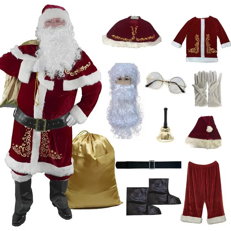 

Thiened Long Sve Cisas Dr for Women Queen Sle with awl Cisas S Claus Costume Ethnic Women's Faion