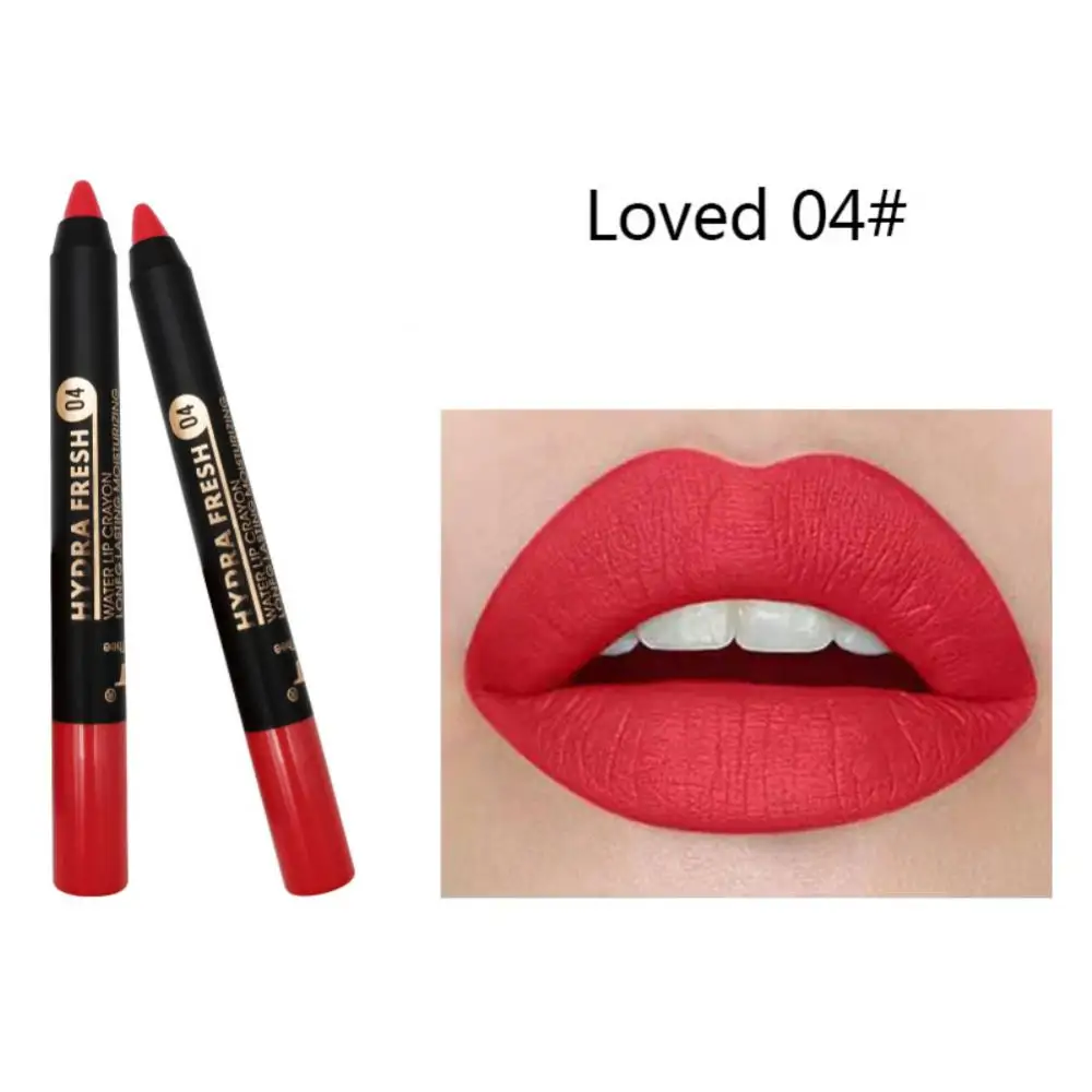 Matte Velvet Lip Liner Pencil Long Lasting Lip Contouring Lipstick Waterproof Non-stick Cup Lips Contouring Beauty Cosmetics