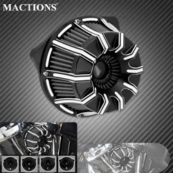 Motorcycle CNC Air Filter Intake Air Cleaner For Harley Sportster XL Touring Street Glide FLHR Softail FL Fat Boy Breakout Dyna