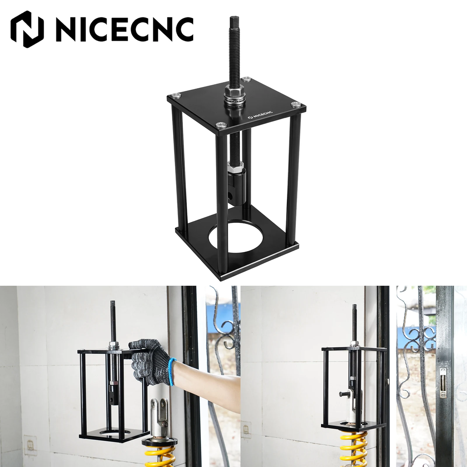 Shock Spring Compressor Tool For KTM Yamaha Honda BMW Suzuki Kawasaki Ducati Husqvarna ATV UTV Polaris RZR CanAm Maverick X3