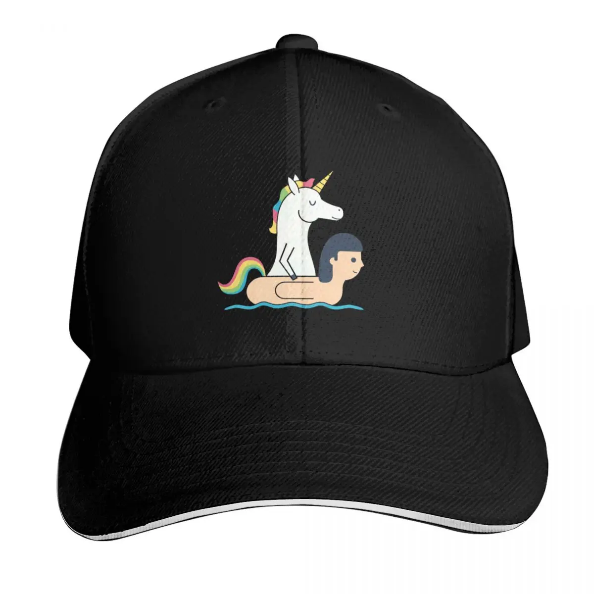 Unicorn Float Baseball Cap Outdoor Golf Running Hiking Summer Beach Travel Streetwear Hip Hop Trendy