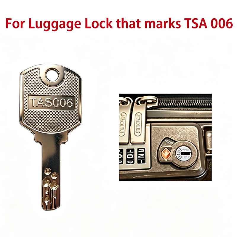 TSA Luggage Customs Key for Rimowa TSA006 Lock Suitcase Keys for Password Lock TSA007 TSA002 TSA008 TSA Safes Traval Accessories