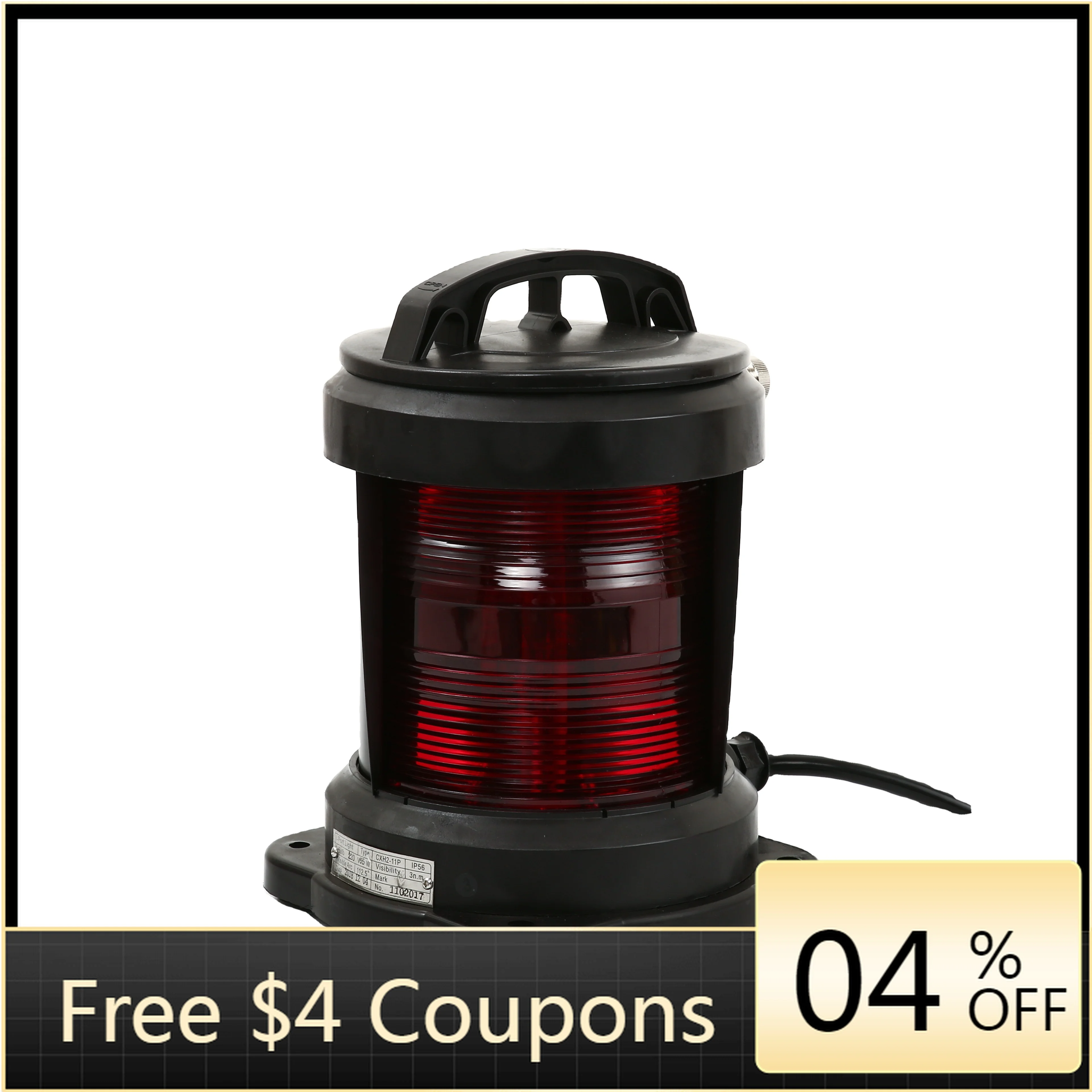 

STLF CXH2-11P Marine Navigation signal Search Light Single-deck Port Light for Boat