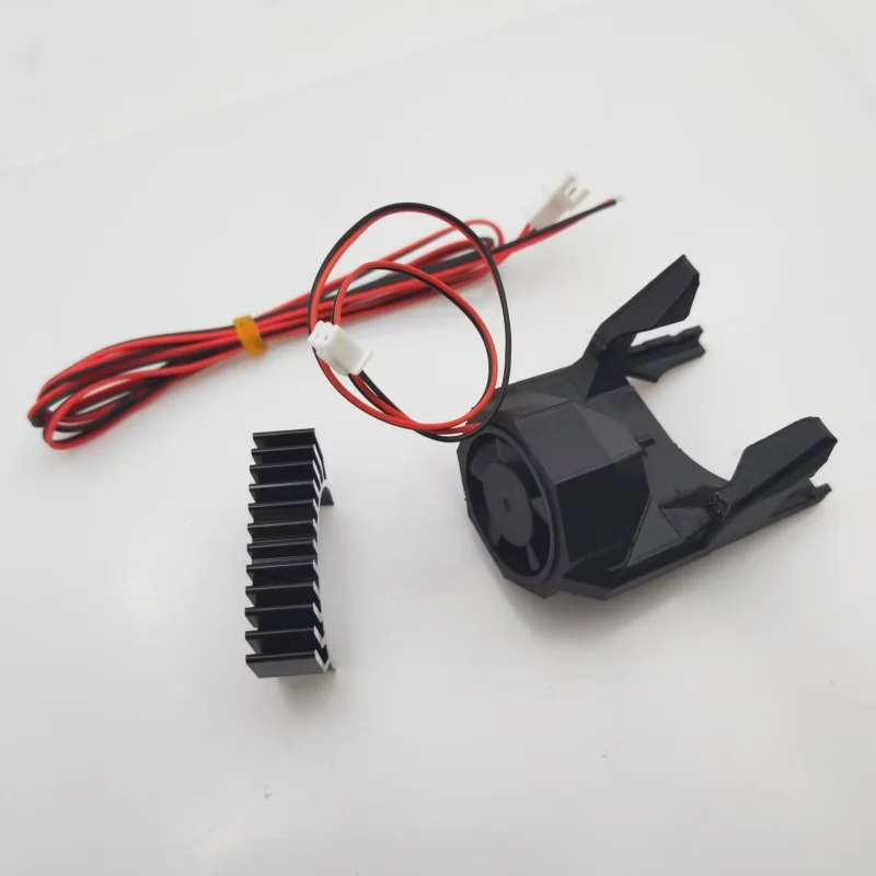 Creality K1/K1 MAX 3D printer extruder stepper motor temperature cooling fan duct and fan 24V