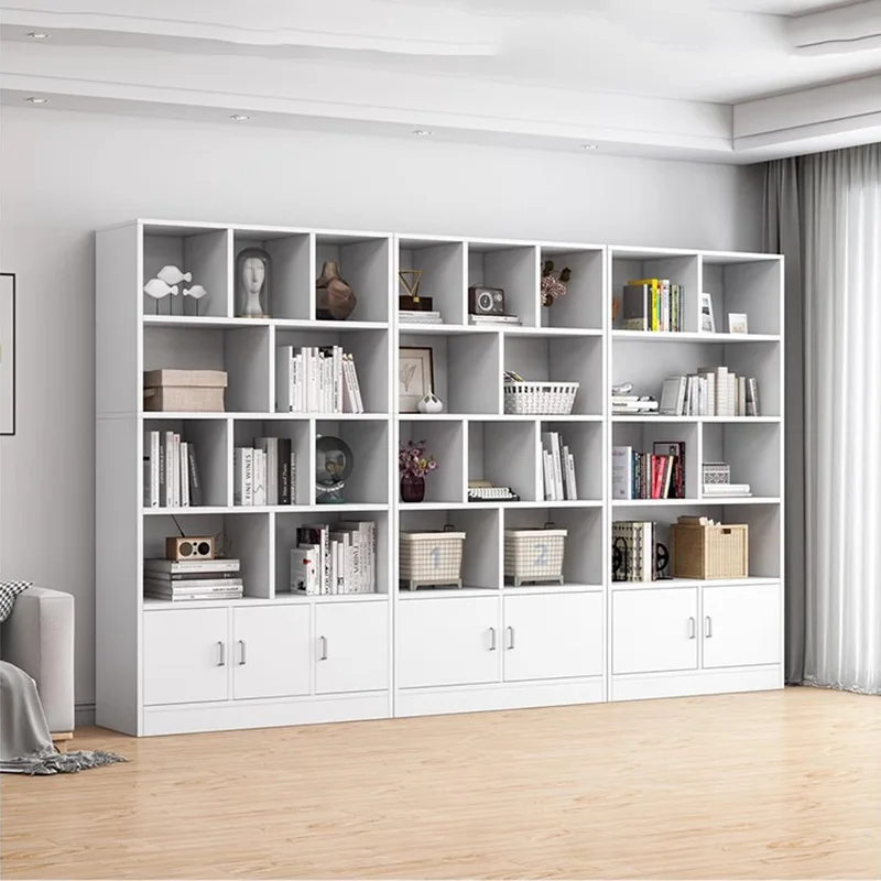 

Standing Minimalist Bookcases Office Corner Slim Storage Luxury Book Shelf Organizer Designs Storage Librero Trendy Furniture