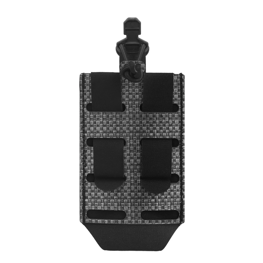 Single link elastic function bag 5.56/7.62 tool box organizer MOLLE mounting expansion elastic drawstring