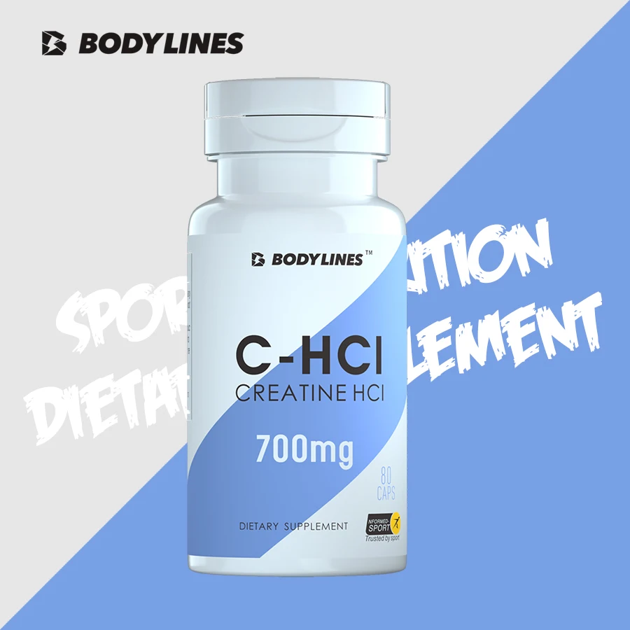 Capsules de chlorhydrate de CreIONHydrochloride sans eau, augmente l'endurance musculaire et la puissance VPN, 80