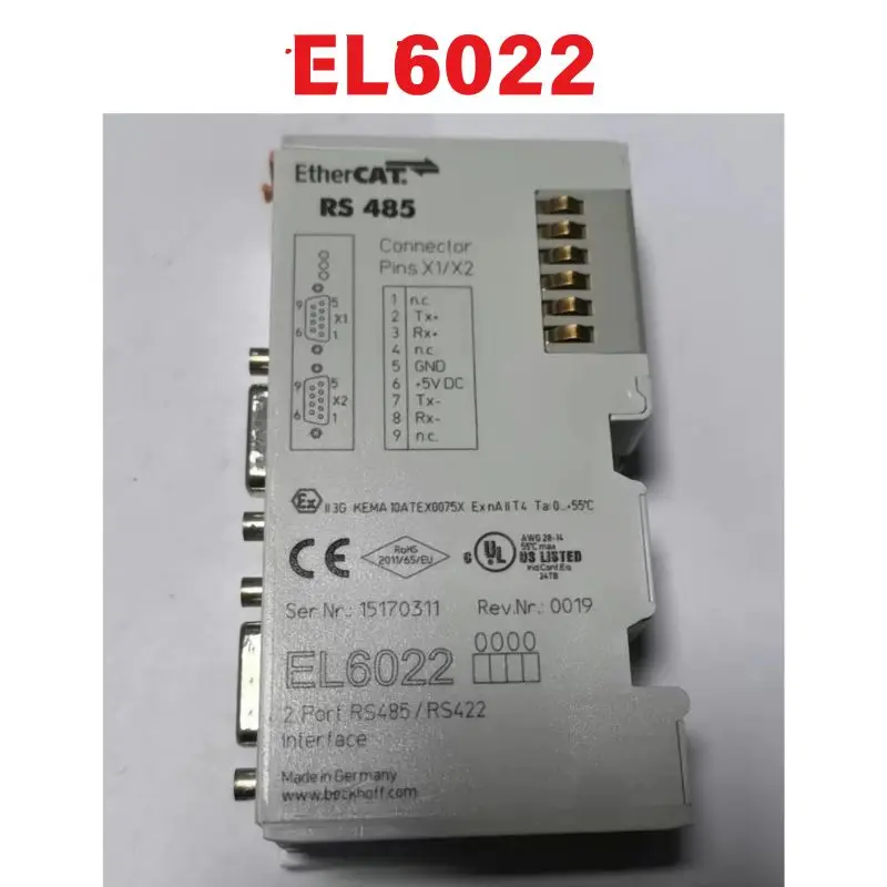 Used OEM disassembled parts EL6022 modular Functional test OK Fast Shipping