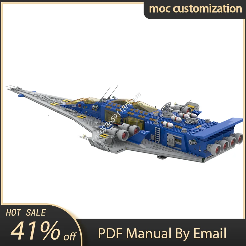 

4109PCS MOC NCS Discovery Space Series Model Building Block Diy Creative Assembly Educational Bricks Toys Kid Gift