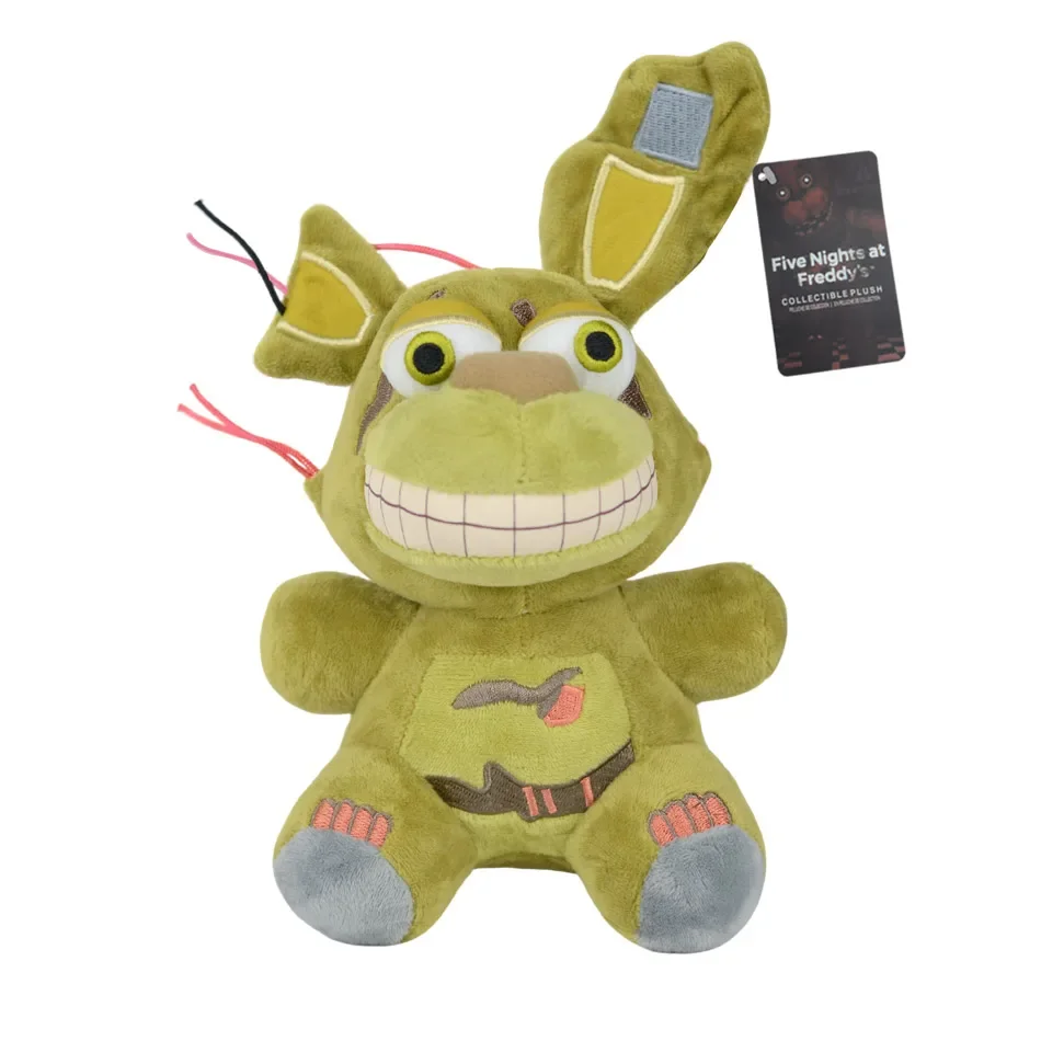 Spot nouveau FiveNight à Freddy Fnaf mignon jouets en peluche jeu poupée Bonnie ours Foxy dessin animé poupées en peluche Freddy jouets pour enfants Gif
