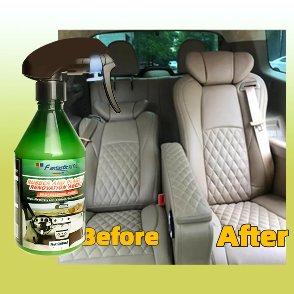 Plastic Restore Super Shine Car Interior Cleaner Non-greasy Long Lasting Maintain Gloss Auto Detailing Quick Coating Protection