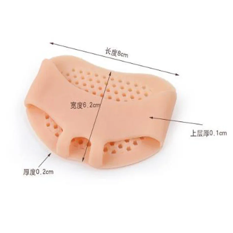 2/4PCS Silicone Forefoot Metatarsal Pads Pain Relief Orthotics Foot Massage Anti-Slip Protector Elastic Cushion Foot Care Tools